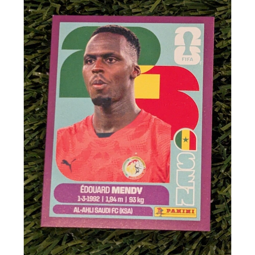 Panini FIFA World Cup 2026 Sticker Edouard Mendy Purple Parallel Senegal Sen2